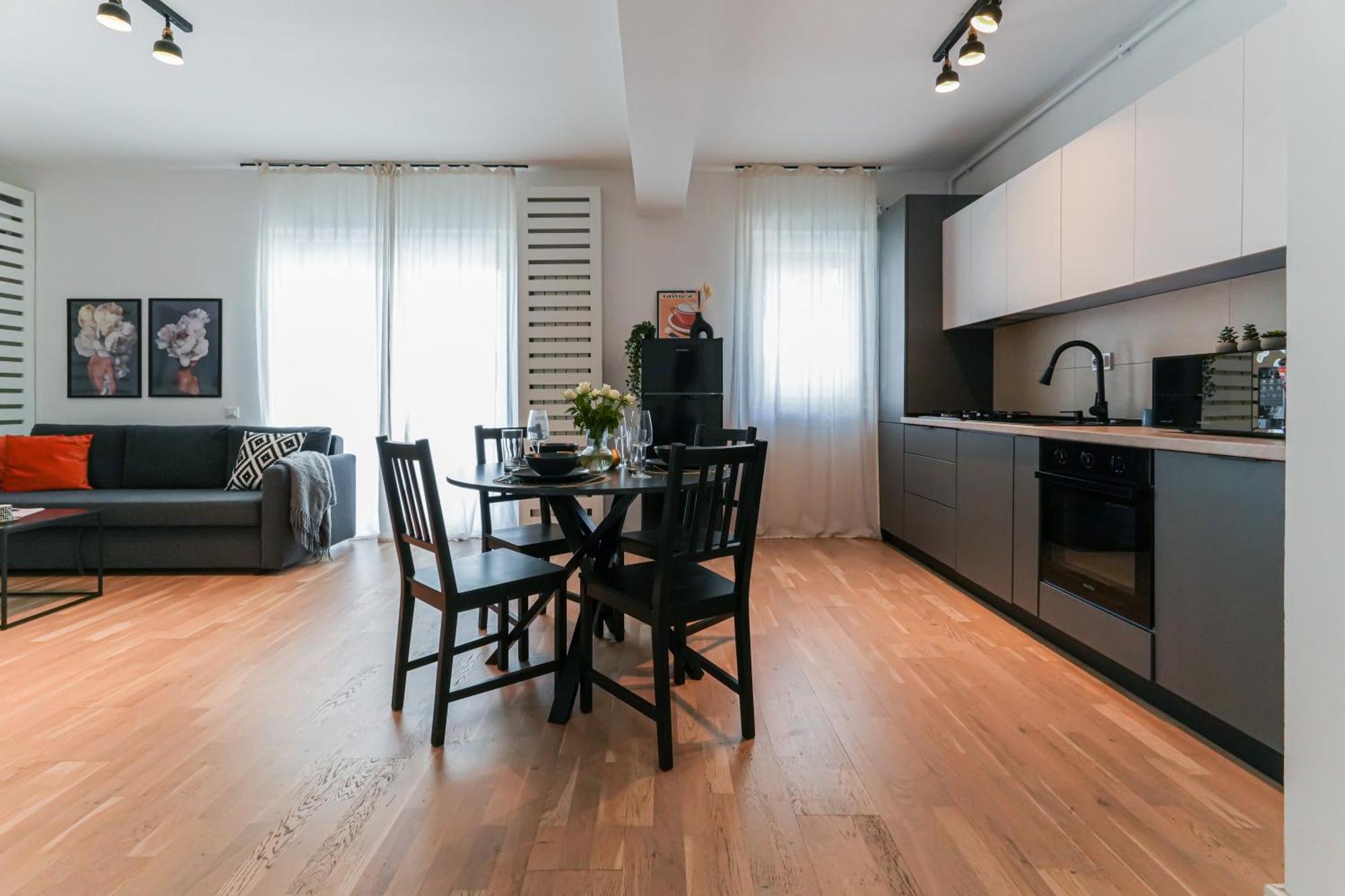 Maria - Modern Apartment With Parking And Workspace Bucarest Exterior foto